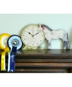 Personalised Pony Clock
